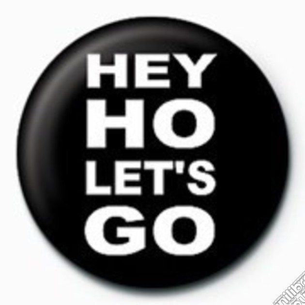Ramones - Hey Ho (Pin Badge 25Mm) gioco di Grupo Erik
