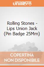 Rolling Stones - Lips Union Jack (Pin Badge 25Mm) gioco di Pyramid