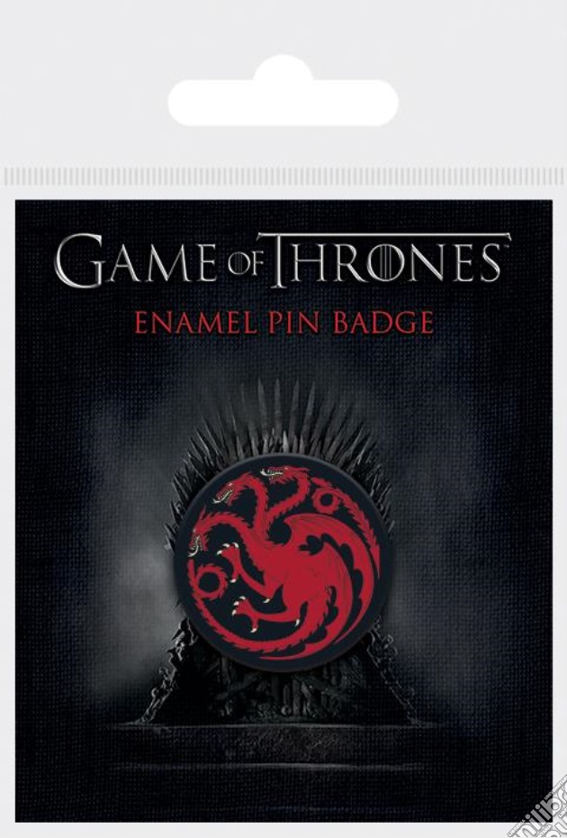 Game Of Thrones (Targaryen) Enamel Pin Badge gioco