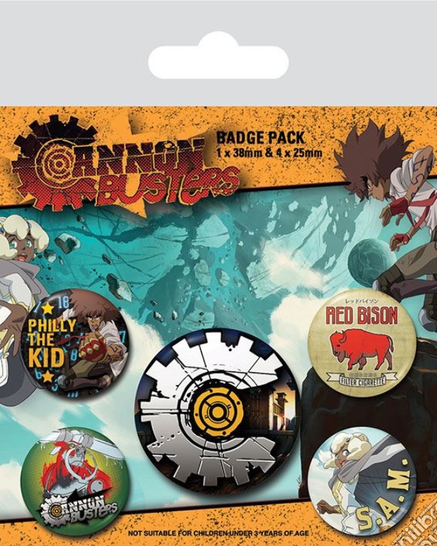 Cannon Busters, Fully Loaded Badge Pack gioco