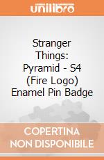 Stranger Things: Pyramid - S4 (Fire Logo) Enamel Pin Badge gioco