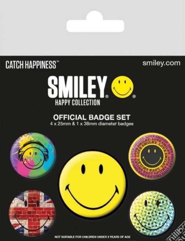 Smiley - Classic (Pin Badge Pack) gioco
