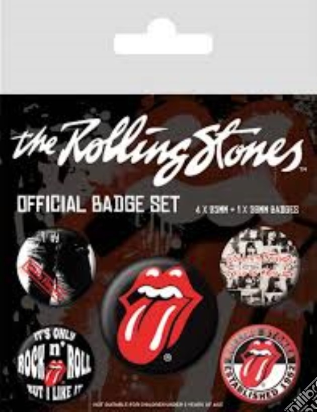 Rolling Stones (The): Pyramid - Classic (Pin Badge Pack / Set Spille) gioco