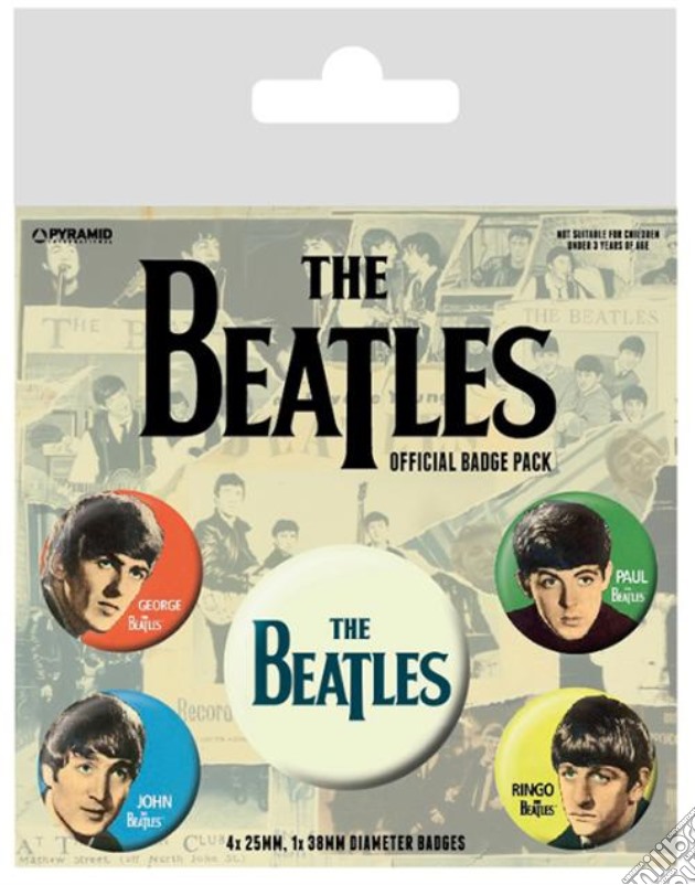 Beatles (The) - Band (Pin Badge Pack) gioco