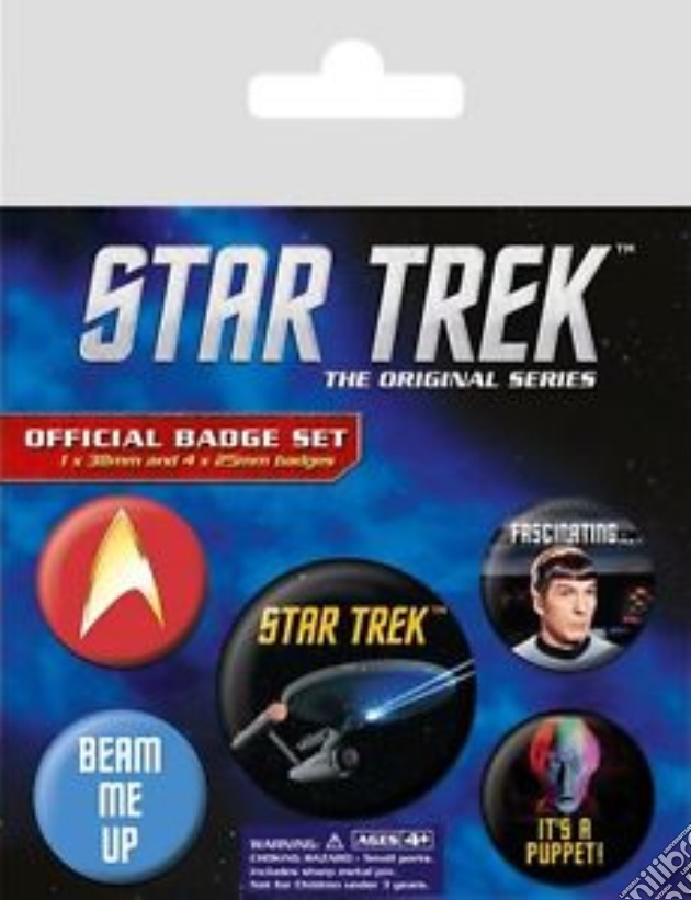 Star Trek - The Original Series (Pin Badge Pack) gioco