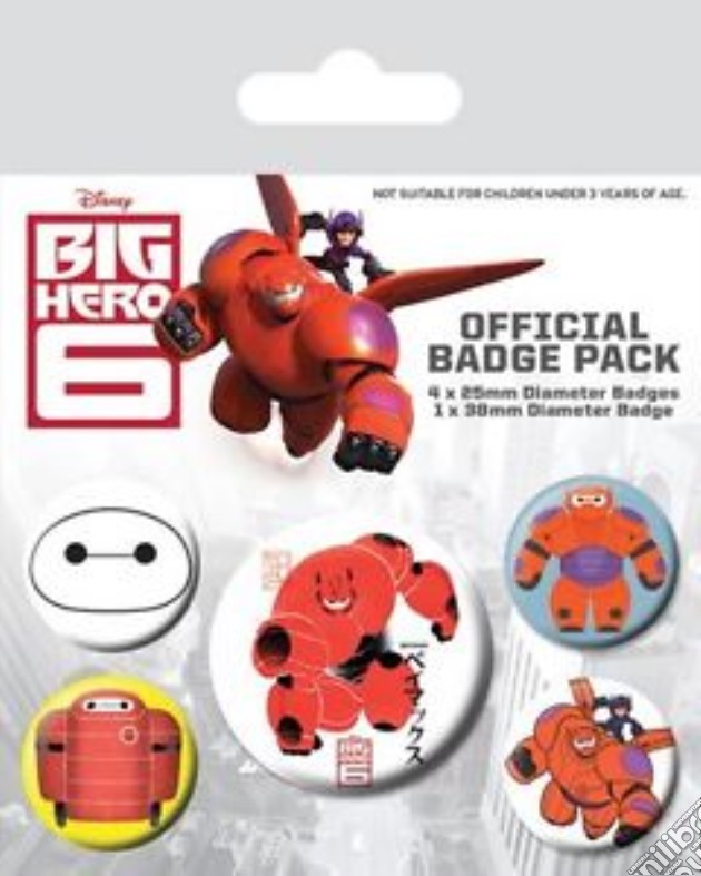 Big Hero 6 - Baymax (Pin Badge Pack) gioco