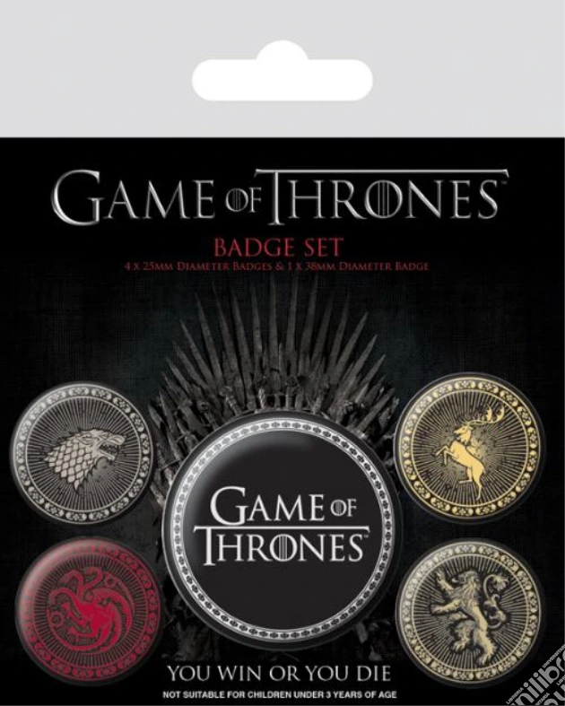Game Of Thrones - The Four Great Houses (Pin Badge Pack) gioco