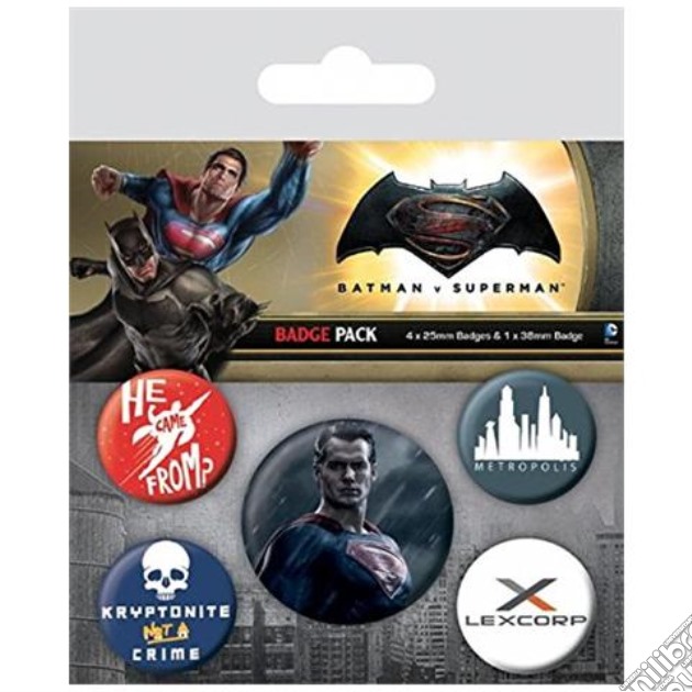 Batman V Superman (Superman) (Badge Pack) gioco di Pyramid