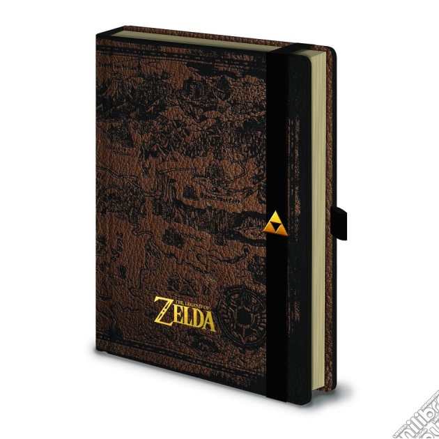 Legend Of Zelda (The) - Hyrule Map (Premium A5 Notebook) gioco