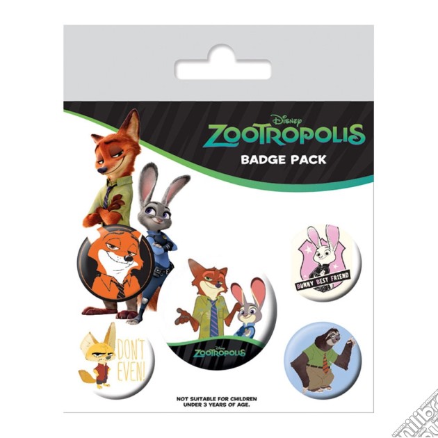 Zootropolis (Bunny Best Friend) (Badge Pack) gioco di Pyramid