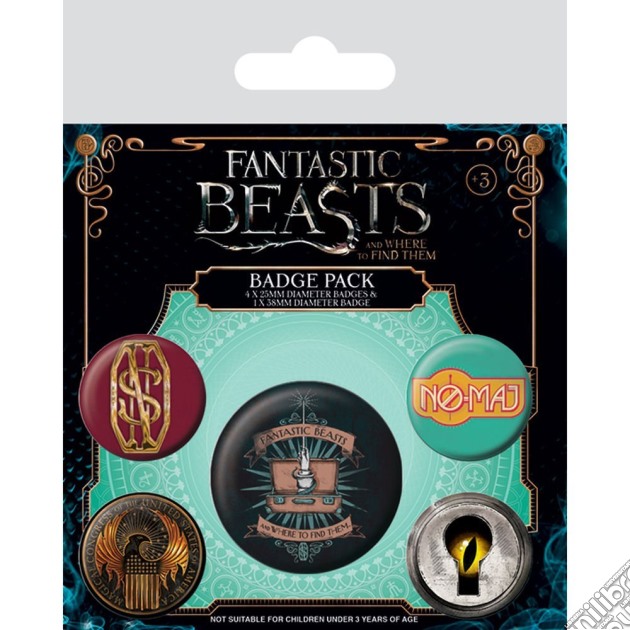 Fantastic Beasts - Fantastic Beasts (Pin Badge Pack) gioco
