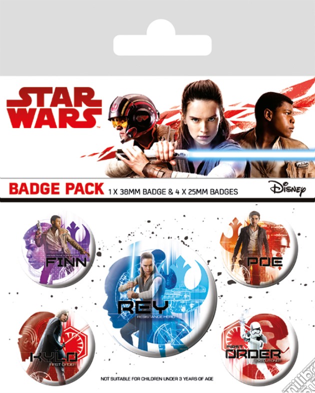 Star Wars The Last Jedi - Icons (Badge Pack) gioco