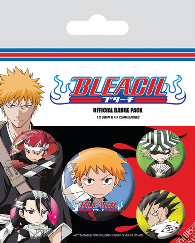 Bleach (Chibi Characters) Badge Pack (Pin Badge Pack) gioco