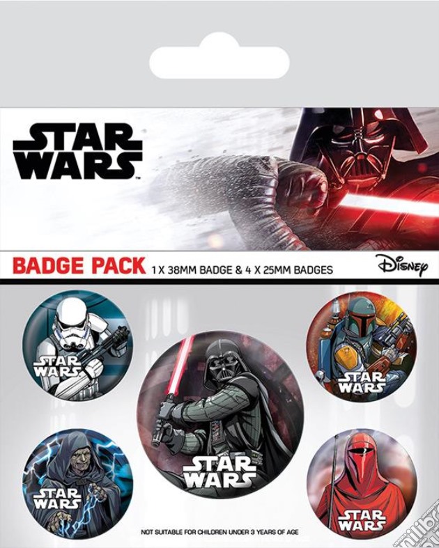 Star Wars: Pyramid - Dark Side (Pin Badge Pack) gioco