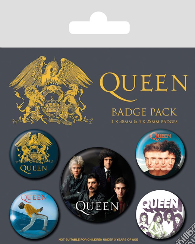 Queen (Classic) Badge Pack Badges gioco di Pyramid