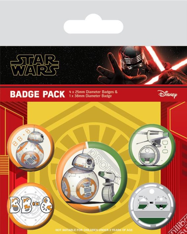 Star Wars: The Rise Of Skywalker (Droids) Badge Pack gioco