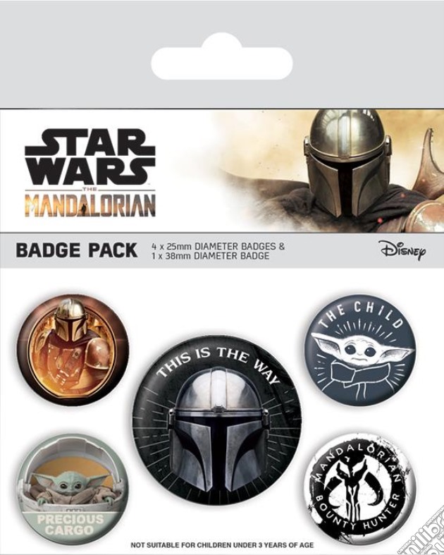Star Wars: Pyramid - The Mandalorian - This Is The Way (Pin Badge Pack) gioco