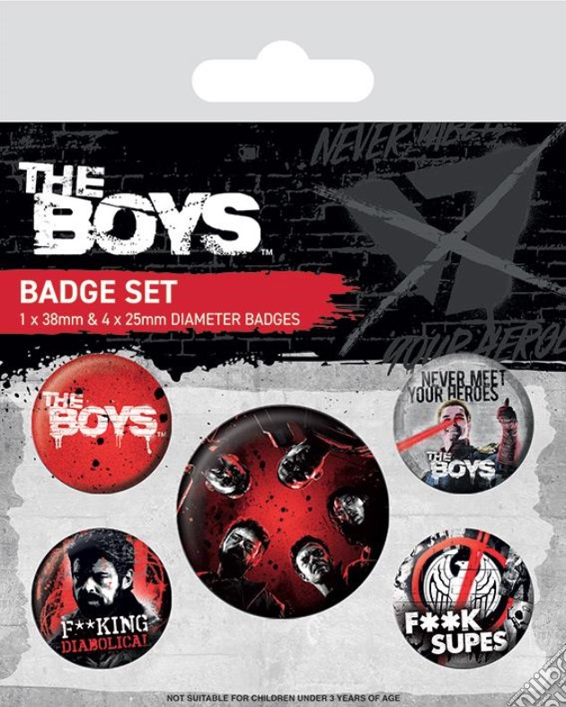 Boys (The): Stenciled (Badge Pack) gioco