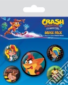 Crash Bandicoot 4: Pyramid - Badgy (Pin Badge Pack / Set Spille) giochi