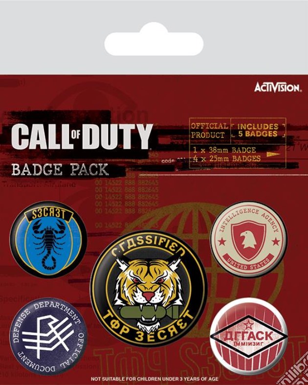 Call Of Duty: Cold War Top Secret Badge Pack gioco