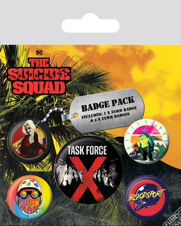 Dc Comics: Suicide Squad Badge Pack gioco