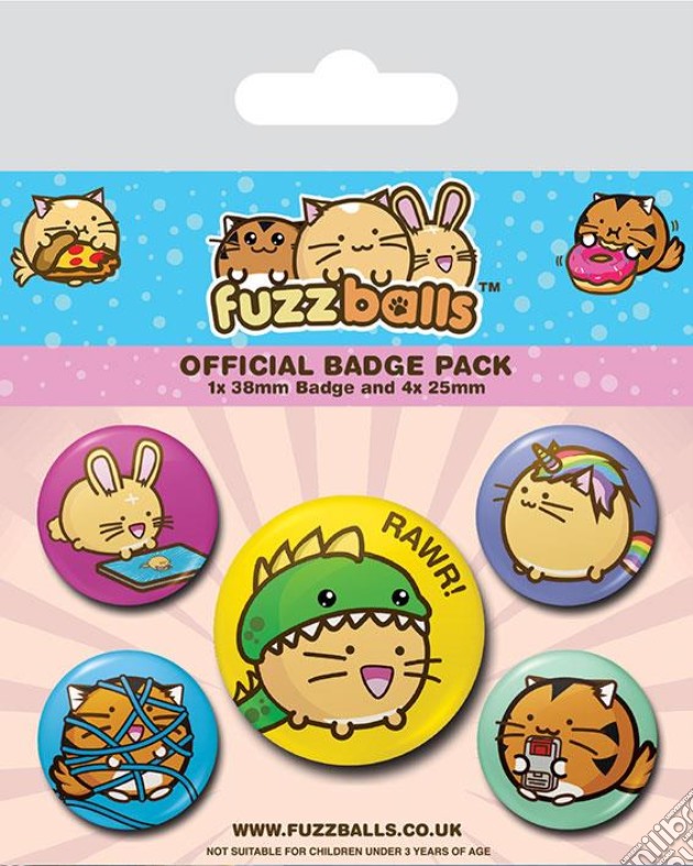 Fuzzball: Playful Badge Pack gioco