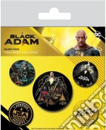 Dc Comics: Black Adam - Pyramid - Heroes - (Pin Badge Pack / Set Spille) giochi