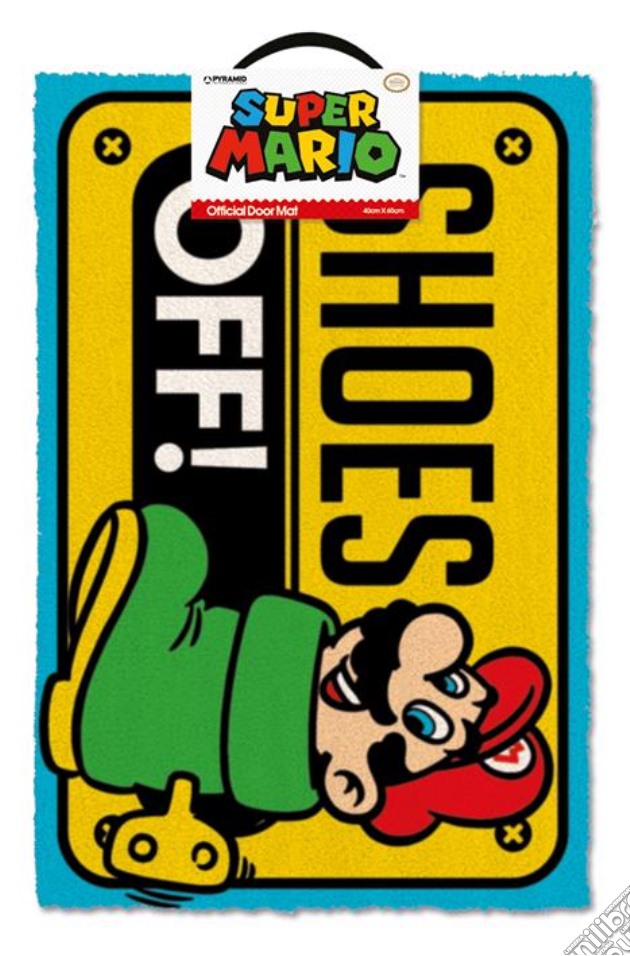 Nintendo: Super Mario - Shoes Off -Door Mat- (Zerbino) gioco