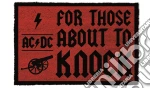 Ac/Dc: Pyramid - For Those About To Knock (Door Mat / Zerbino) giochi