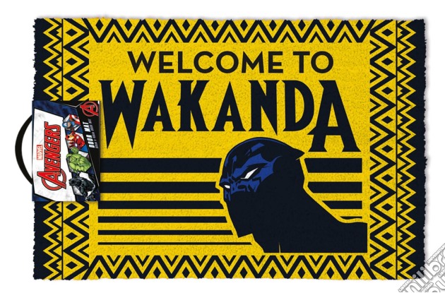 Black Panther (Welcome To Wakanda) Door Mat gioco