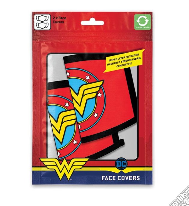 Dc Comics: Pyramid - Wonder Woman - Logo (Face Covering / Mascherina Protettiva) gioco