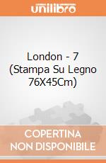 London - 7 (Stampa Su Legno 76X45Cm) gioco di Pyramid