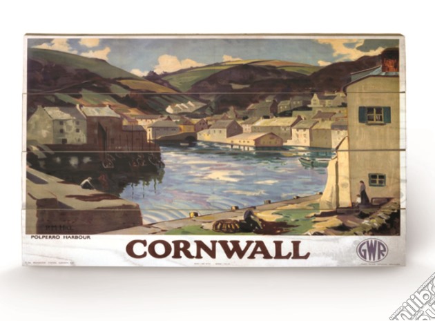 Cornwall - 3 (Stampa Su Legno 76X45Cm) gioco di Pyramid