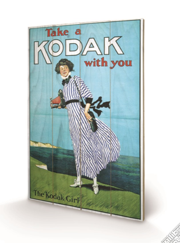Kodak Girl (Stampa Su Legno 59X40Cm) gioco di Pyramid