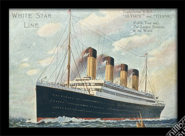Titanic - 7 (Stampa In Cornice 30X40 Cm) gioco di Pyramid