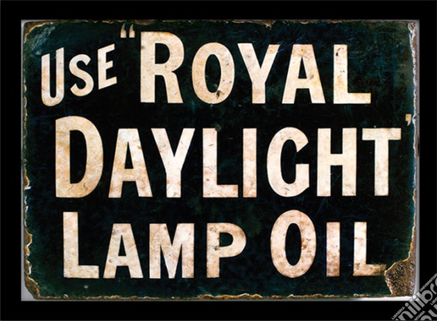 Royal Daylight Oil (Stampa In Cornice 30X40 Cm) gioco di Pyramid