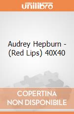 Audrey Hepburn - (Red Lips) 40X40 gioco