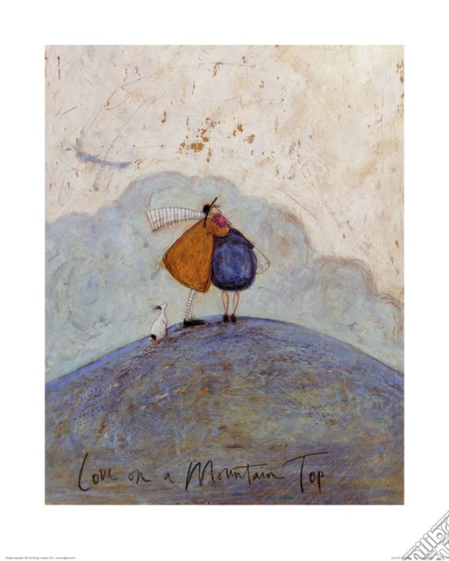 Sam Toft: Love On A Mountain Top (Stampa 40X50 Cm) gioco