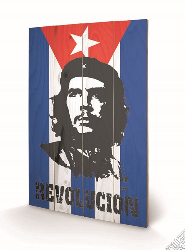 Che Guevara: Flag (Stampa Su Legno 59X40 Cm) gioco di Pyramid