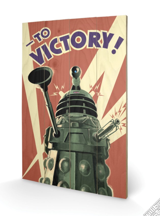 Doctor Who - Victory (Stampa Su Legno 59X40Cm) gioco di Pyramid