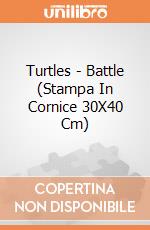 Turtles - Battle (Stampa In Cornice 30X40 Cm) gioco di Pyramid