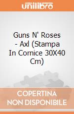 Guns N' Roses - Axl (Stampa In Cornice 30X40 Cm) gioco di Pyramid