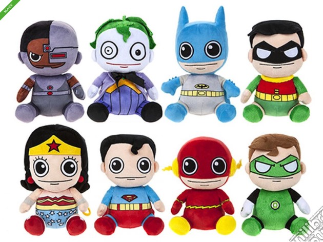 Dc Comics Seduti Peluche 25Cm Soft - 8Ass gioco