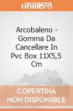 Arcobaleno - Gomma Da Cancellare In Pvc Box 11X5,5 Cm gioco