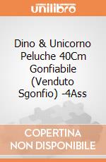 Dino & Unicorno Peluche 40Cm Gonfiabile (Venduto Sgonfio) -4Ass gioco