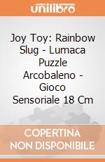 Joy Toy: Rainbow Slug - Lumaca Puzzle Arcobaleno - Gioco Sensoriale 18 Cm gioco