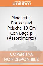 Minecraft - Portachiavi Peluche 13 Cm Con Bagclip (Assortimento) giochi