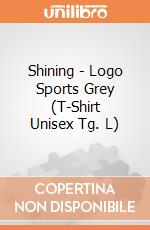 Shining - Logo Sports Grey (T-Shirt Unisex Tg. L) giochi