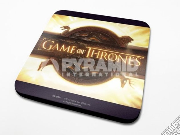 Game Of Thrones - Game Of Thrones Opening Logo (Sottobicchiere) gioco di Pyramid