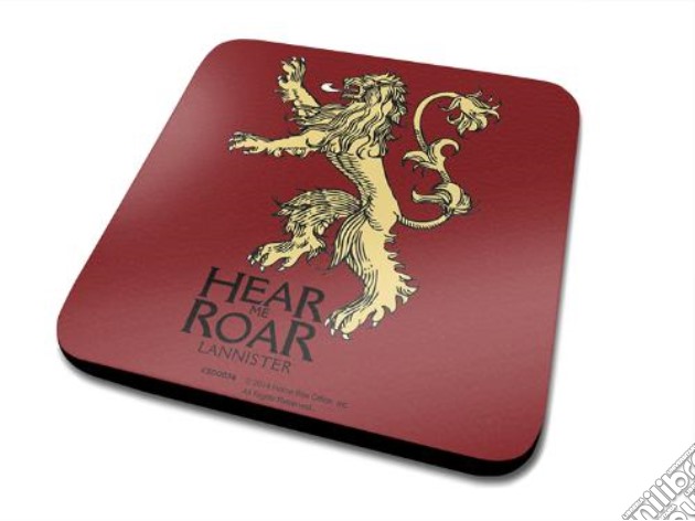 Game Of Thrones - Game Of Thrones Lannister (Sottobicchiere) gioco di Pyramid